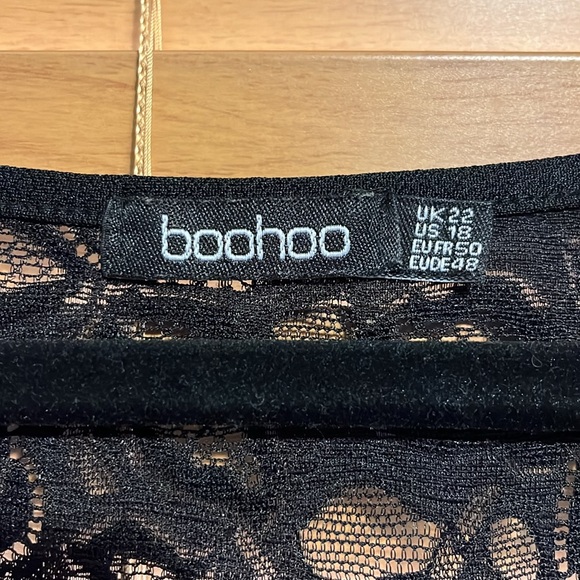 Plus Size Lace Bodysuit - Picture 3 of 3